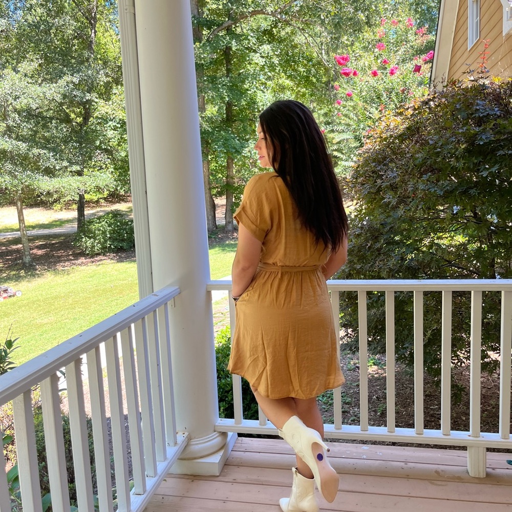 Khaki Dress - Picture 2 of 4